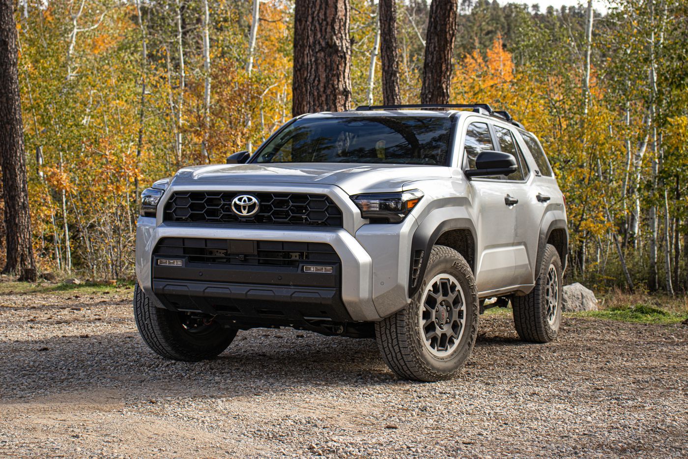 4Runner TRD Off-Road among fall foliage